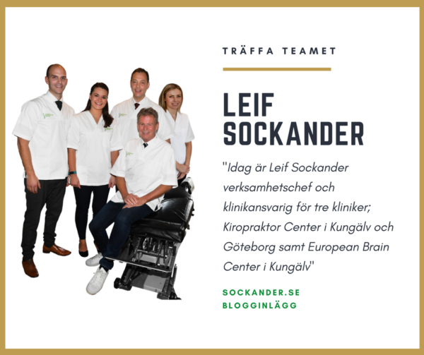 Träffa kiropraktorteamet - Leif Sockande